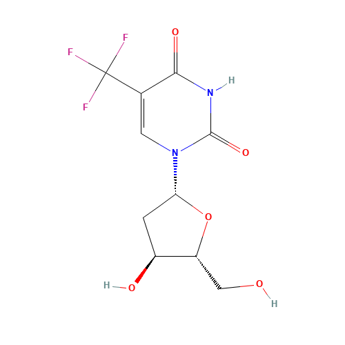 70-00-8 Trifluridine chemical structure