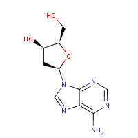 16373-93-6 2'-Deoxyadenosine monohydrate chemical structure