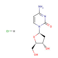 3992-42-5 2'-Deoxycytidine hydrochloride chemical structure