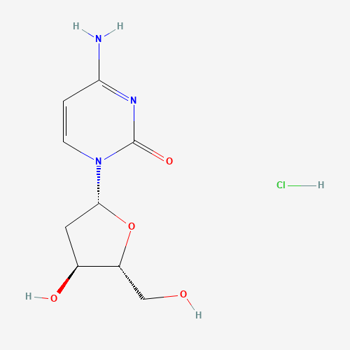 3992-42-5 2'-Deoxycytidine hydrochloride chemical structure