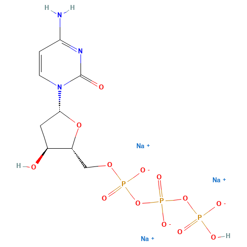 109909-44-6 2'-DEOXYCYTIDINE-5'-TRIPHOSPHATE TRISODIUM SALT chemical structure