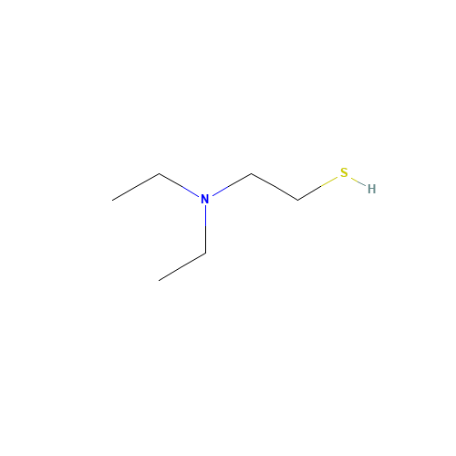 100-38-9 2-Diethylaminoethanethiol chemical structure