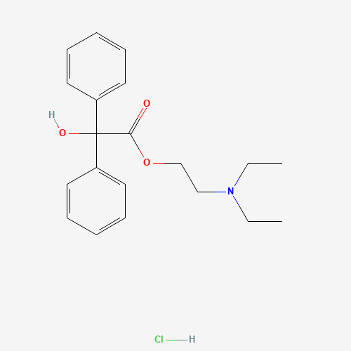 57-37-4 BENACTYZINE HYDROCHLORIDE chemical structure