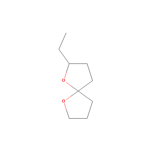 38401-84-2 2-ETHYL-1,6-DIOXASPIRO[4.4]-NONANE chemical structure