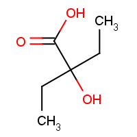 3639-21-2 2-ETHYL-2-HYDROXYBUTYRIC ACID chemical structure