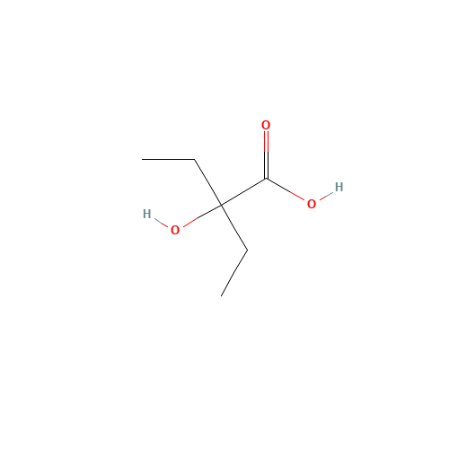 3639-21-2 2-ETHYL-2-HYDROXYBUTYRIC ACID chemical structure