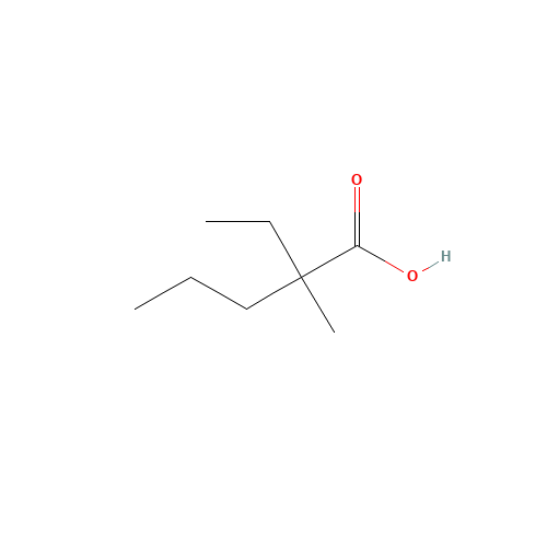 5343-52-2 2-ETHYL-2-METHYLPENTANOIC ACID chemical structure