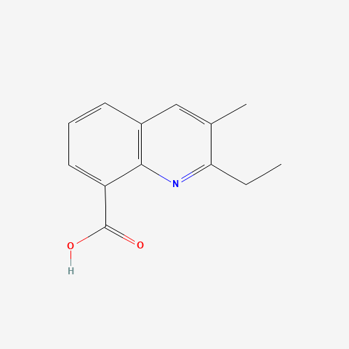 68742-10-9 2-Ethyl-3-methylquinoline-8-carboxylicacid chemical structure