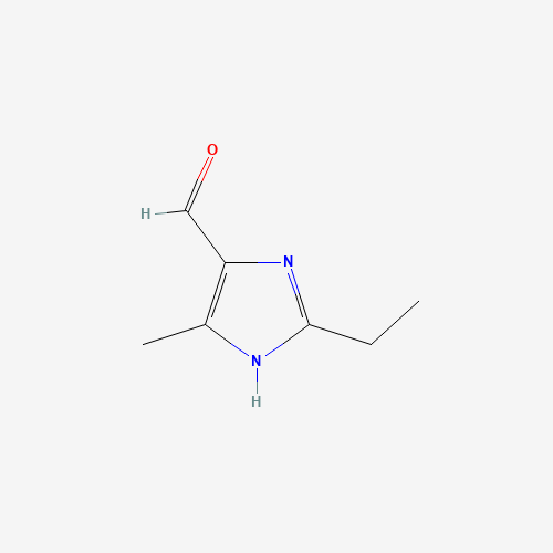 88634-80-4 2-ETHYL-4-METHYL-1H-IMIDAZOLE-5-CARBALDEHYDE chemical structure