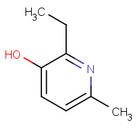 2364-75-2 2-ETHYL-3-HYDROXY-6-METHYLPYRIDINE chemical structure