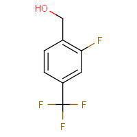 197239-49-9 2-FLUORO-4-(TRIFLUOROMETHYL)BENZYL ALCOHOL chemical structure