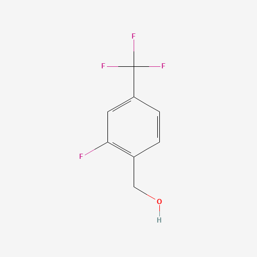 197239-49-9 2-FLUORO-4-(TRIFLUOROMETHYL)BENZYL ALCOHOL chemical structure