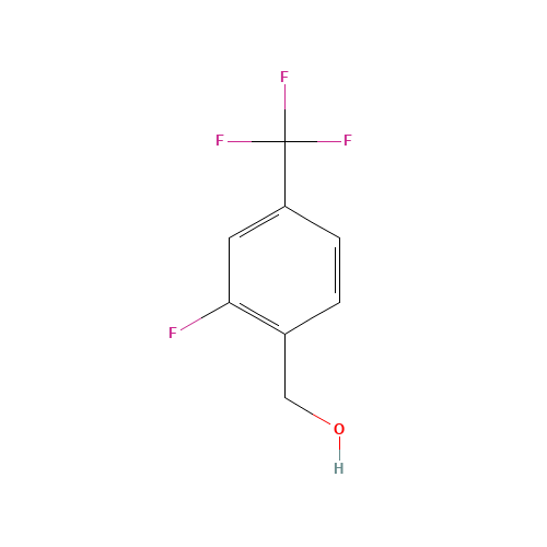 197239-49-9 2-FLUORO-4-(TRIFLUOROMETHYL)BENZYL ALCOHOL chemical structure