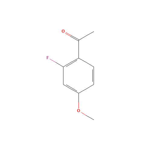 74457-86-6 2-Fluoro-4-methoxyacetophenone chemical structure