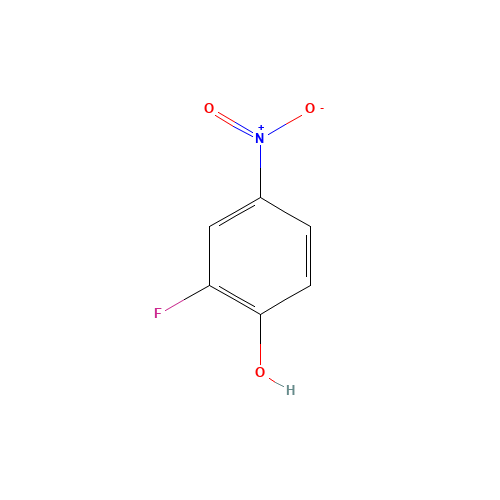 403-19-0 2-Fluoro-4-nitrophenol chemical structure