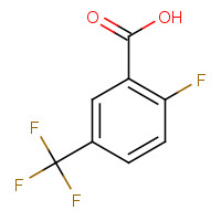 115029-23-7 2-FLUORO-5-(TRIFLUOROMETHYL)BENZOIC ACID chemical structure