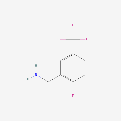 199296-61-2 2-FLUORO-5-(TRIFLUOROMETHYL)BENZYLAMINE chemical structure