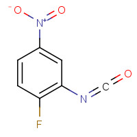 68622-14-0 2-FLUORO-5-NITROPHENYL ISOCYANATE chemical structure