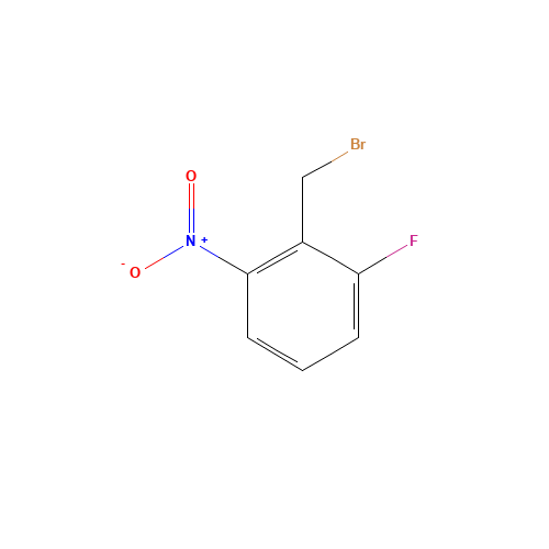 1958-93-6 2-FLUORO-6-NITROBENZYL BROMIDE chemical structure