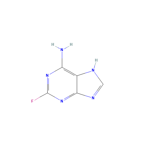 700-49-2 2-Fluoroadenine chemical structure