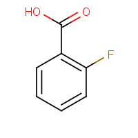 445-29-4 2-Fluorobenzoic acid chemical structure