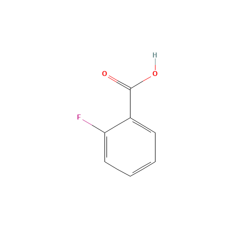 445-29-4 2-Fluorobenzoic acid chemical structure
