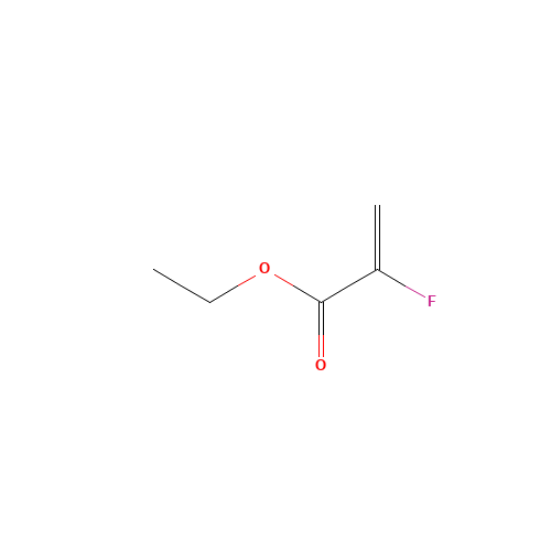760-80-5 ETHYL 2-FLUOROACRYLATE chemical structure