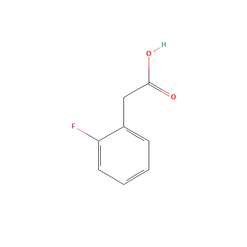 451-82-1 2-Fluorophenylacetic acid chemical structure
