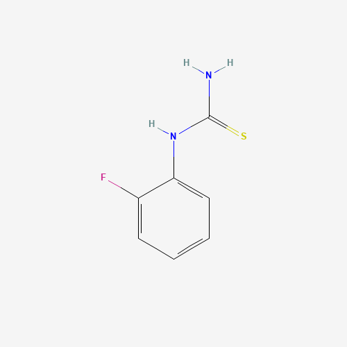 656-32-6 1-(2-FLUOROPHENYL)-2-THIOUREA chemical structure
