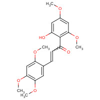 73694-15-2 2'-HYDROXY-2,4,4',5,6'-PENTAMETHOXYCHALCONE chemical structure