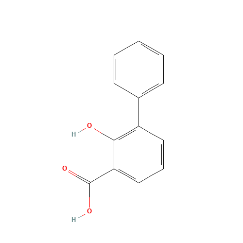 304-06-3 3-PHENYLSALICYLIC ACID chemical structure