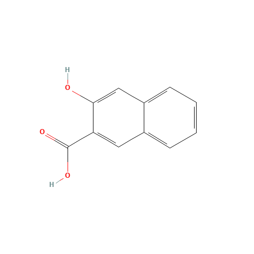 92-70-6 3-Hydroxy-2-naphthoic acid chemical structure