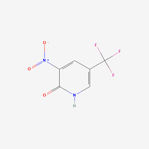 33252-64-1 2-HYDROXY-5-NITRO-3-(TRIFLUOROMETHYL)PYRIDINE chemical structure
