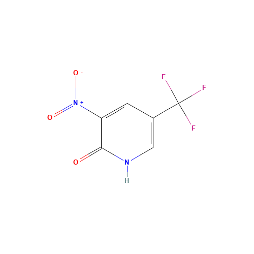 33252-64-1 2-HYDROXY-5-NITRO-3-(TRIFLUOROMETHYL)PYRIDINE chemical structure