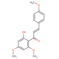 3420-72-2 2'-HYDROXY-4,4',6'-TRIMETHOXYCHALCONE chemical structure