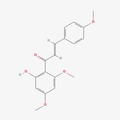 3420-72-2 2'-HYDROXY-4,4',6'-TRIMETHOXYCHALCONE chemical structure