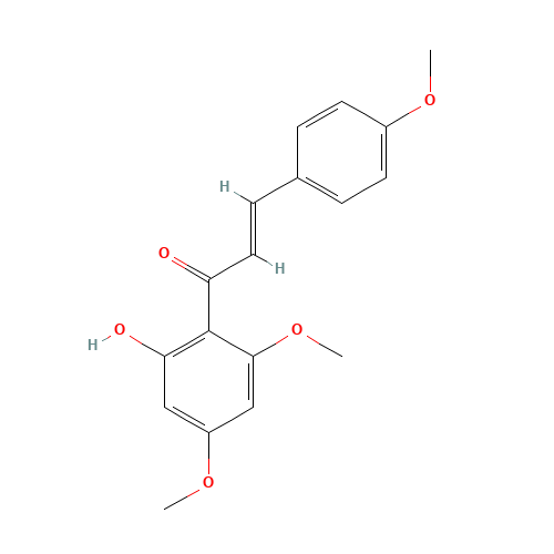 3420-72-2 2'-HYDROXY-4,4',6'-TRIMETHOXYCHALCONE chemical structure