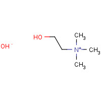 123-41-1 Choline hydroxide chemical structure