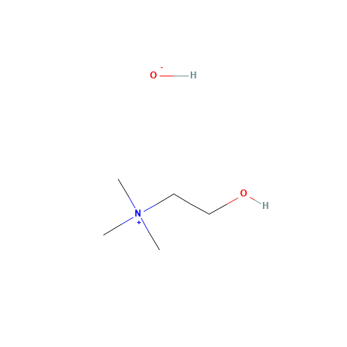 123-41-1 Choline hydroxide chemical structure