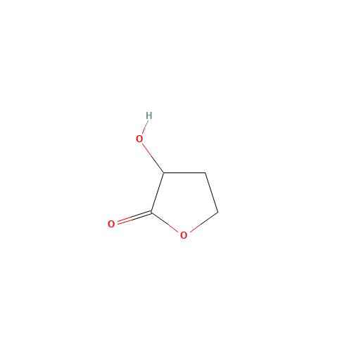 19444-84-9 ALPHA-HYDROXY-GAMMA-BUTYROLACTONE chemical structure