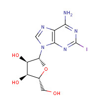 35109-88-7 2-IODOADENOSINE chemical structure