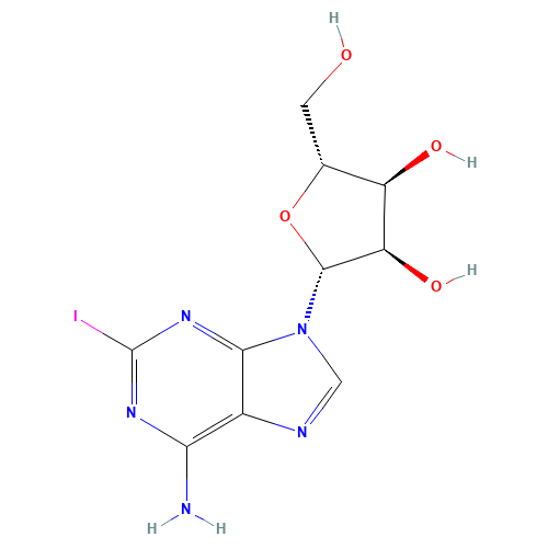 35109-88-7 2-IODOADENOSINE chemical structure