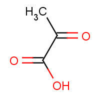 127-17-3 Pyruvic acid chemical structure