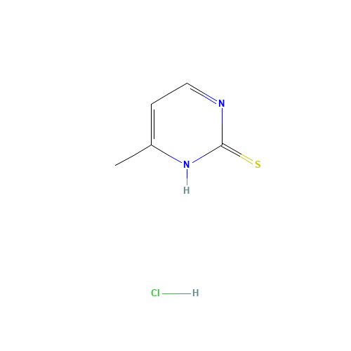 6959-66-6 2-MERCAPTO-4-METHYLPYRIMIDINE HYDROCHLORIDE chemical structure