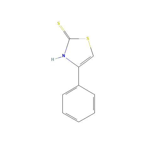 2103-88-0 2-MERCAPTO-4-PHENYLTHIAZOLE chemical structure