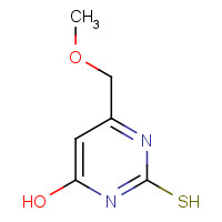 175205-07-9 4-HYDROXY-6-METHOXYMETHYLPYRIMIDINE-2-THIOL chemical structure