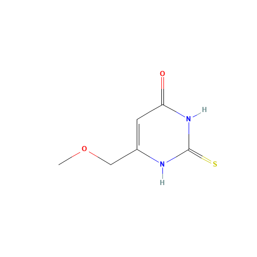 175205-07-9 4-HYDROXY-6-METHOXYMETHYLPYRIMIDINE-2-THIOL chemical structure
