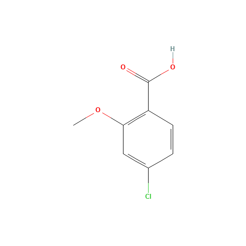 57479-70-6 4-Chloro-2-methoxybenzoic acid chemical structure