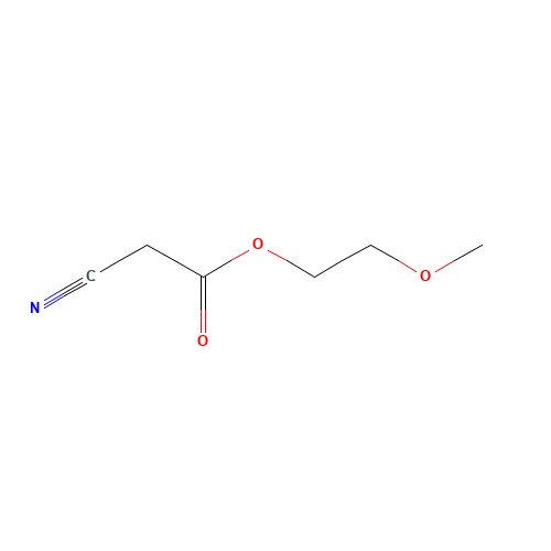 10258-54-5 2-Methoxyethyl cyanoacetate chemical structure