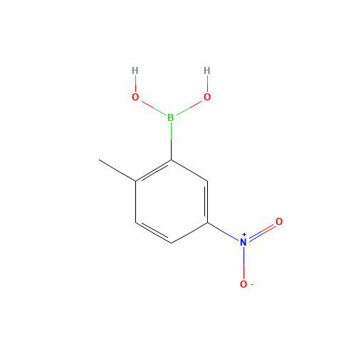 100960-11-0 (2-METHYL-5-NITROPHENYL)BORONIC ACID chemical structure